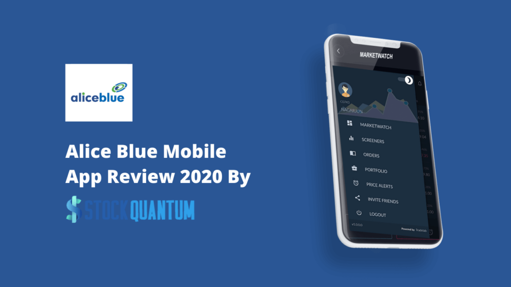 Alice Blue Mobile App Review