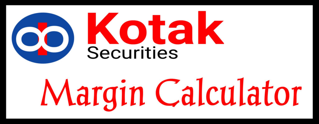 Kotak securities margin calculator online