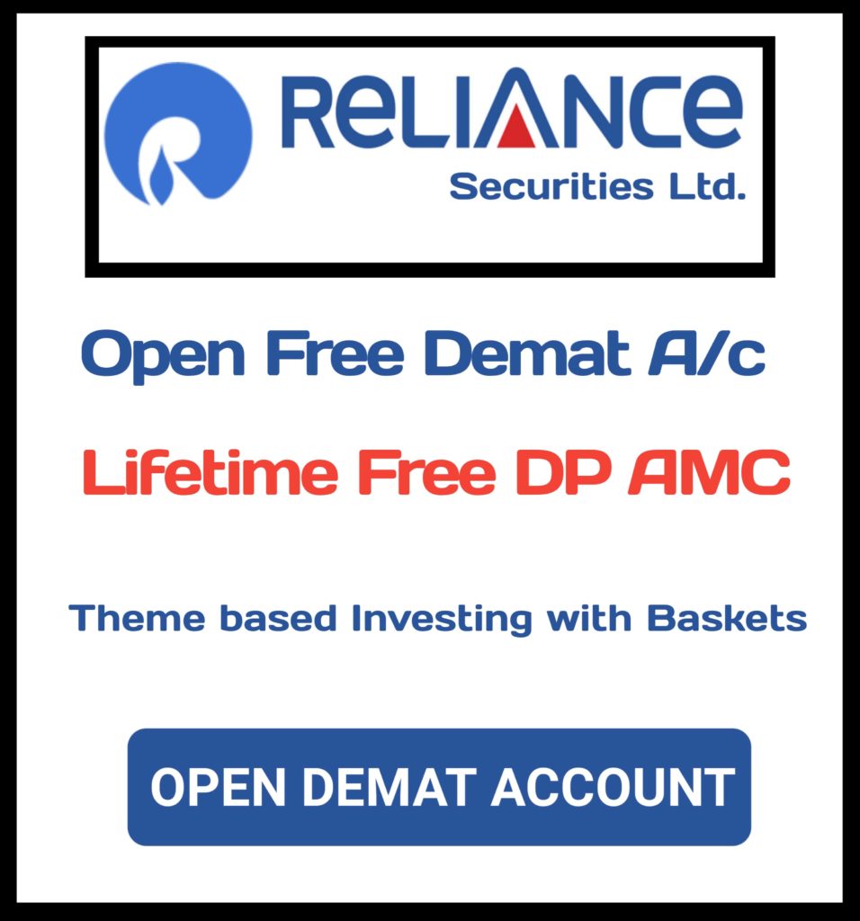 Open Demat Account With Reliance Securities