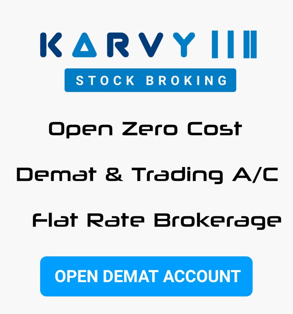 Demat Account Opening With Karvy