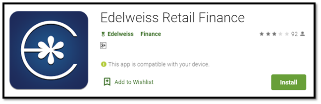 Edelweiss Retail Finance app