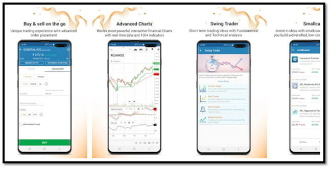 IIFL Markets - NSE BSE Mobile Stock Trading App Screenshot