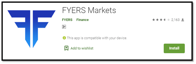 Fyers Markets – Mobile App 
