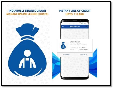 Indiabulls Dhani Dukaan – Instant Line of Credit Screenshot