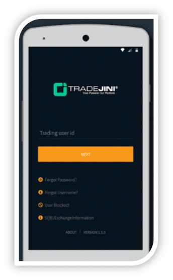 Tradejini Mobile App